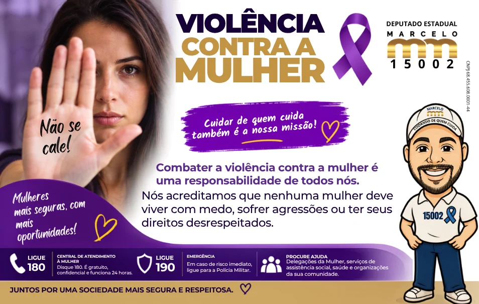 Violência contra a mulher: combater, proteger e acolher
