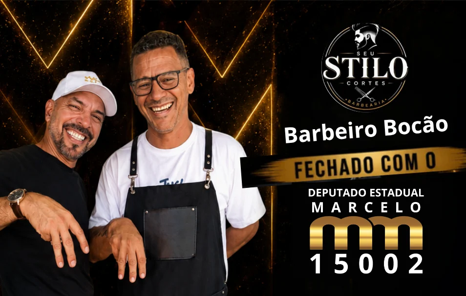 Seu Stilo Cortes e Marcelo MM: uma parceria de anos que fortalece o comércio local
