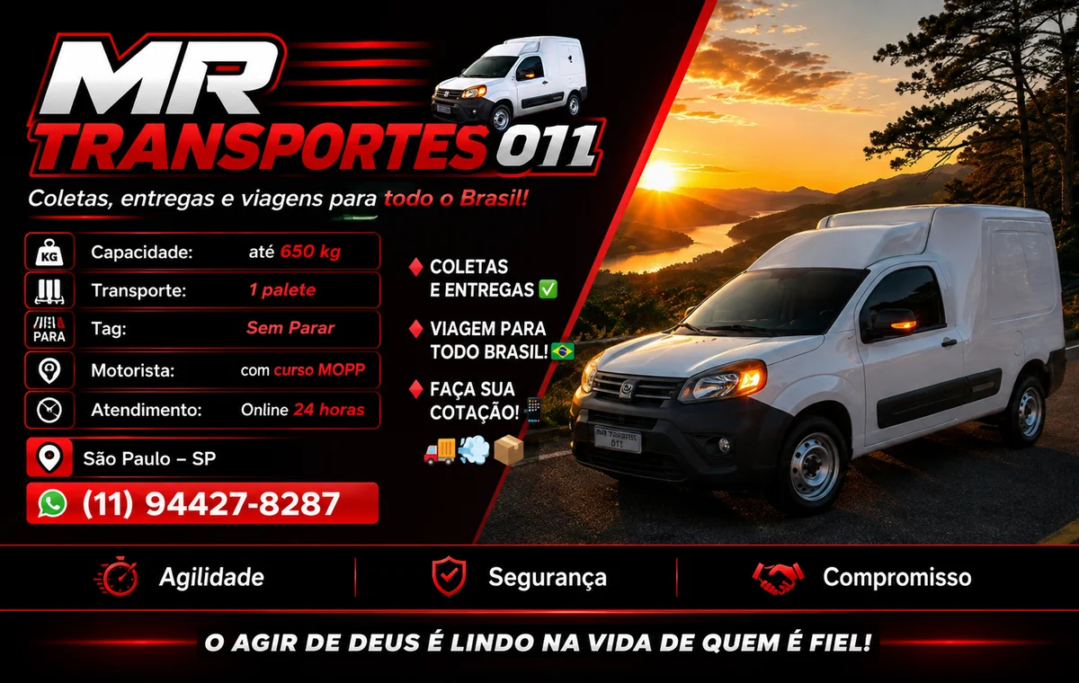 MR Transportes 011 e Marcelo MM fortalecem parceria em apoio ao comércio e à comunidade